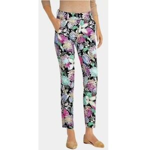 ❤️ NWOT! J CREW MERCANTILE RUBY CORINTH FLORAL SLIM LEG PANTS, 10 (30)